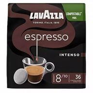 Lavazza Espresso Intenso Pad Coffee 36 ks.