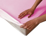 Ochranná priliehavá plachta 60x120, svetloružová Ochranná priliehavá plachta 60x120, svetloružová