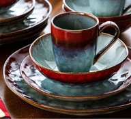 Kameninový set Vancasso STARRY RED vianočný darček 48 ks / 12 osôb Kameninový set Vancasso STARRY RED vianočný darček 48 ks / 12 osôb