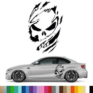 1x NÁLEPKA NA AUTO LEBKA MIMOŽDANSKÝ MOTÍV LEBEKA LEBKA 29x44 1x NÁLEPKA NA AUTO LEBKA MIMOŽDANSKÝ MOTÍV LEBEKA LEBKA 29x44