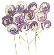 CUKROVÁ DEKORÁCIA PUSTÍNOVÉ LOLLIES PUSNINKY TOPPER 12x CUKROVÁ DEKORÁCIA PUSTÍNOVÉ LOLLIES PUSNINKY TOPPER 12x