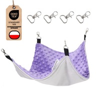 Hammock s veľkým hlodavcom pre obdĺžnikovú klietku 35x40cm šedá vres Hammock s veľkým hlodavcom pre obdĺžnikovú klietku 35x40cm šedá vres