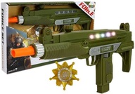 Vojenská súprava Gun Sound Light Badge 37 cm