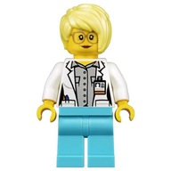 LEGO City figúrka – doktor / zdravotník / doktor (60204)