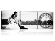 PHOTO CLOCK obrázok z vašej fotografie 90x30