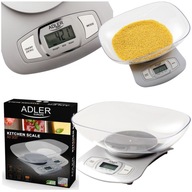 KUCHYŇSKÁ VÁHA DO 5 kg LCD TAROVACIA MISKA ADLER AD 3137 S KUCHYŇSKÁ VÁHA DO 5 kg LCD TAROVACIA MISKA ADLER AD 3137 S