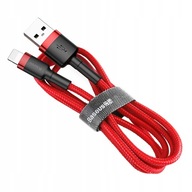 Baseus USB-Lightning kábel 2,4A 1m iPhone červený Baseus USB-Lightning kábel 2,4A 1m iPhone červený
