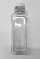 Štvorcová PET fľaša 330ml so skrutkovacím uzáverom 50ks