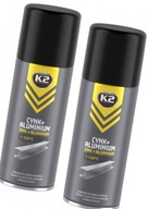 K2 ZINOK + HLINÍK 400ML CHRÁNI OCHRANU PRED KORÓZIOU K2 ZINOK + HLINÍK 400ML CHRÁNI OCHRANU PRED KORÓZIOU