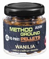 Háčikové pelety Jaxon Method Ground 8mm Vanilka
