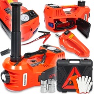 HYDRAULICKÝ BODOVÝ ZDVIHÁK AUTA 12V 5T + KĽÚČ NA KOLESY HYDRAULICKÝ BODOVÝ ZDVIHÁK AUTA 12V 5T + KĽÚČ NA KOLESY