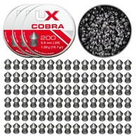 3X DIABOLO UMAREX COBRA RIBED 5,5 mm 200 ks 3X DIABOLO UMAREX COBRA RIBED 5,5 mm 200 ks