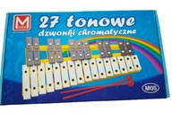Činely 27-tónové chromatické zvončeky do školy Činely 27-tónové chromatické zvončeky do školy