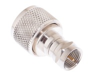 ADAPTÉR UHF-PLUG / F-PLUG ADAPTÉR UHF-PLUG / F-PLUG