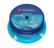 CD-R torta Verbatim Extra Protection 25 ks 43432