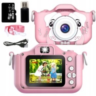 DIGITÁLNY FOTOAPARÁT PRE DETI 40Mpx FOTOAPARÁT HRAČSKÉ HRY + 32GB KARTA DIGITÁLNY FOTOAPARÁT PRE DETI 40Mpx FOTOAPARÁT HRAČSKÉ HRY + 32GB KARTA