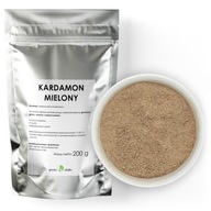KARDAMÓN Mletý aromatický kardamón mletý 200g KARDAMÓN Mletý aromatický kardamón mletý 200g