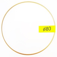 Kovová obruč GOLD MAT ø80 cm - lapač snov Kovová obruč GOLD MAT ø80 cm - lapač snov