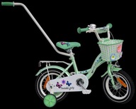 12 palcový bicykel TWINKLE GIRLY Butterflies MINT