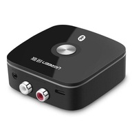 Bluetooth 5.0 UGREEN adaptér prijímača 2x RCA, 3,5 mm jack, aptX (čierny)