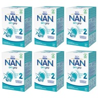 NESTLE NAN OPTIPRO 2 následné mlieko 6x650g NESTLE NAN OPTIPRO 2 následné mlieko 6x650g