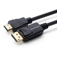 Kábel MicroConnect DisplayPort 1.2 na HDMI Kábel MicroConnect DisplayPort 1.2 na HDMI