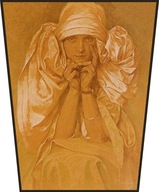 Obrazovka Portrét umelcovej dcéry – Jarosławy Muchy