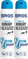 Sprej na komáre a kliešte Bros 90ml x2 Sprej na komáre a kliešte Bros 90ml x2