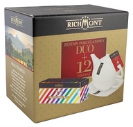 Porcelánová súprava Richmont Duo a 12 miešaných čajov Porcelánová súprava Richmont Duo a 12 miešaných čajov