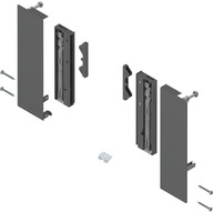 BLUM ZI4.4ES1 Predný úchyt MERIVOBOX L+R anthrac BLUM ZI4.4ES1 Predný úchyt MERIVOBOX L+R anthrac