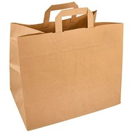 Papierová taška s uchom na nákupy 27x17x32cm 50 ks Papierová taška s uchom na nákupy 27x17x32cm 50 ks