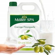 Möller SPA PENOVÉ MYDLO MLIEKO & OLIVOVÉ ÚČINNÉ 5L DO DÁVKOVAČOV Möller SPA PENOVÉ MYDLO MLIEKO & OLIVOVÉ ÚČINNÉ 5L DO DÁVKOVAČOV