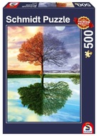 PQ Puzzle 500 dielikov Jeden strom - štyri ročné obdobia PQ Puzzle 500 dielikov Jeden strom - štyri ročné obdobia