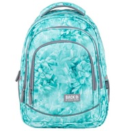 BackUp Blue školský batoh pre mládež A4 + plán