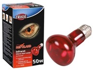 Trixie 50W červená výhrevná žiarovka do terária