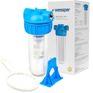 Predfilter na úpravu vody, 1 palcové telo + penová vložka Predfilter na úpravu vody, 1 palcové telo + penová vložka
