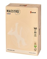 A4 kopírovací papier 160g krémový, 250 listov MAESTRO A4 kopírovací papier 160g krémový, 250 listov MAESTRO