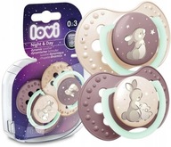 LOVI DYNAMIC UKLIDŇUJÚCI cumlík SVIETIACI V TME 0-3m+ 2 ks. LOVI DYNAMIC UKLIDŇUJÚCI cumlík SVIETIACI V TME 0-3m+ 2 ks.