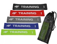 SADA 5 4F CVIČNÝCH PÁSOV FITNESS PÁSKY SADA 5 4F CVIČNÝCH PÁSOV FITNESS PÁSKY