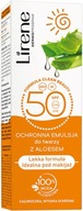 LIRENE OCHRANNÁ TVÁROVÁ EMULZIA SPF50+ s Aloe UVA UVB max LIRENE OCHRANNÁ TVÁROVÁ EMULZIA SPF50+ s Aloe UVA UVB max