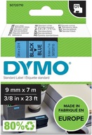DYMO LABEL TAPE D1 9mm modrá S0720710 40916 DYMO LABEL TAPE D1 9mm modrá S0720710 40916