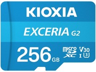 Pamäťová karta KIOXIA EXCERIA G2 256GB microSDXC U3