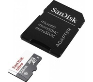 Pamäťová karta SanDisk Ultra microSDXC 128GB C10 Pamäťová karta SanDisk Ultra microSDXC 128GB C10