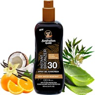 AUSTRALIAN GOLD GÉL NA OPAĽOVANIE S BRONZEROM SPF 30 do lietadla 100ml malý AUSTRALIAN GOLD GÉL NA OPAĽOVANIE S BRONZEROM SPF 30 do lietadla 100ml malý