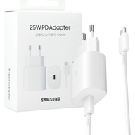 Samsung 25W nástenná nabíjačka + kábel pre Galaxy S23 Ultra, Z Fold5 Samsung 25W nástenná nabíjačka + kábel pre Galaxy S23 Ultra, Z Fold5