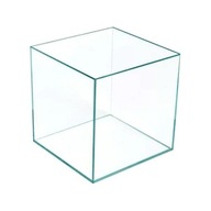 CUBE Akvárium 30x30x30 CM BIELA ​​- 27 L 4mm