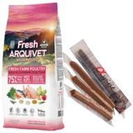 ARQUIVET FRESH Polomäkké jedlo Kurča Ryba 2,5 kg + Alpha Spirit Finger ARQUIVET FRESH Polomäkké jedlo Kurča Ryba 2,5 kg + Alpha Spirit Finger