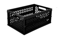 Košík, skladací box 37L, čierny Košík, skladací box 37L, čierny