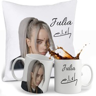 SET BILLIE EILISH hrnček + VANKÚŠ SET BILLIE EILISH hrnček + VANKÚŠ