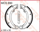 TRW LUCAS BRZDOVÉ ČELNE 160X30 MM 978 MZ ETZ/TS 150 /250/50 AKCIA TRW LUCAS BRZDOVÉ ČELNE 160X30 MM 978 MZ ETZ/TS 150 /250/50 AKCIA